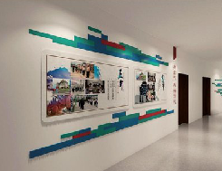 宜丰企业文化墙用什么材料好?