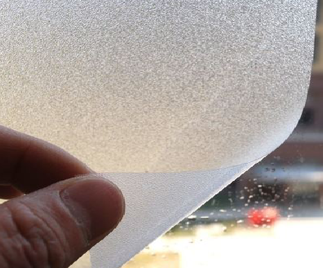 宜丰玻璃门外面粘广告用什么材料好？