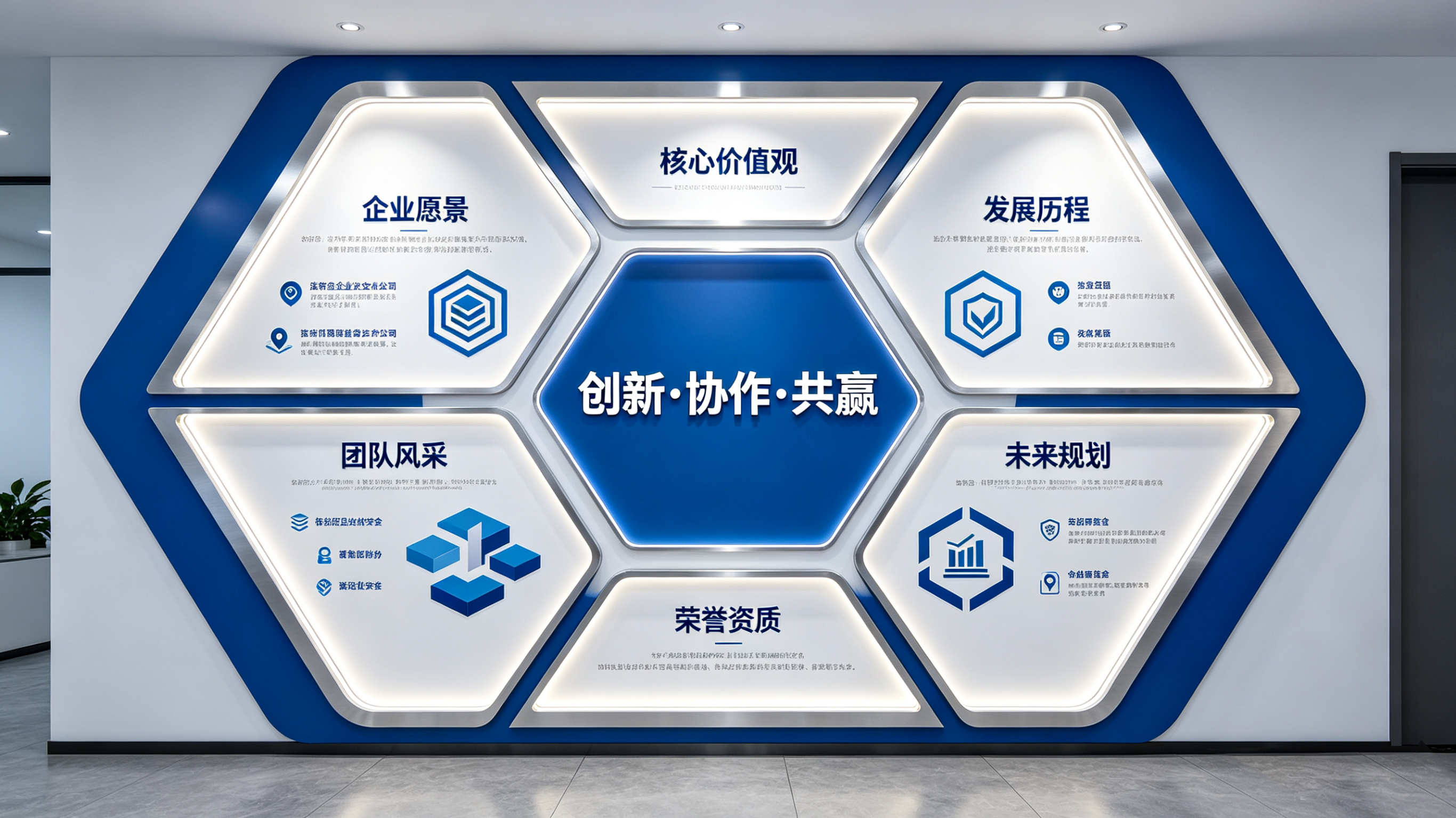 宜丰企业文化墙六边形避坑指南（新手常犯5个错误）